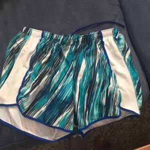 Multicolor running shorts
